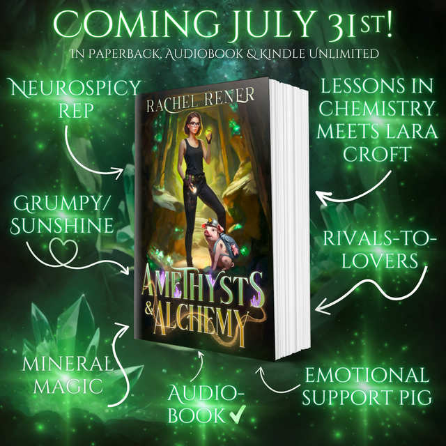 Amethysts & Alchemy cover reveal, SURPRISE audiobook release & MORE Gilded Blood Omnibuses!!!