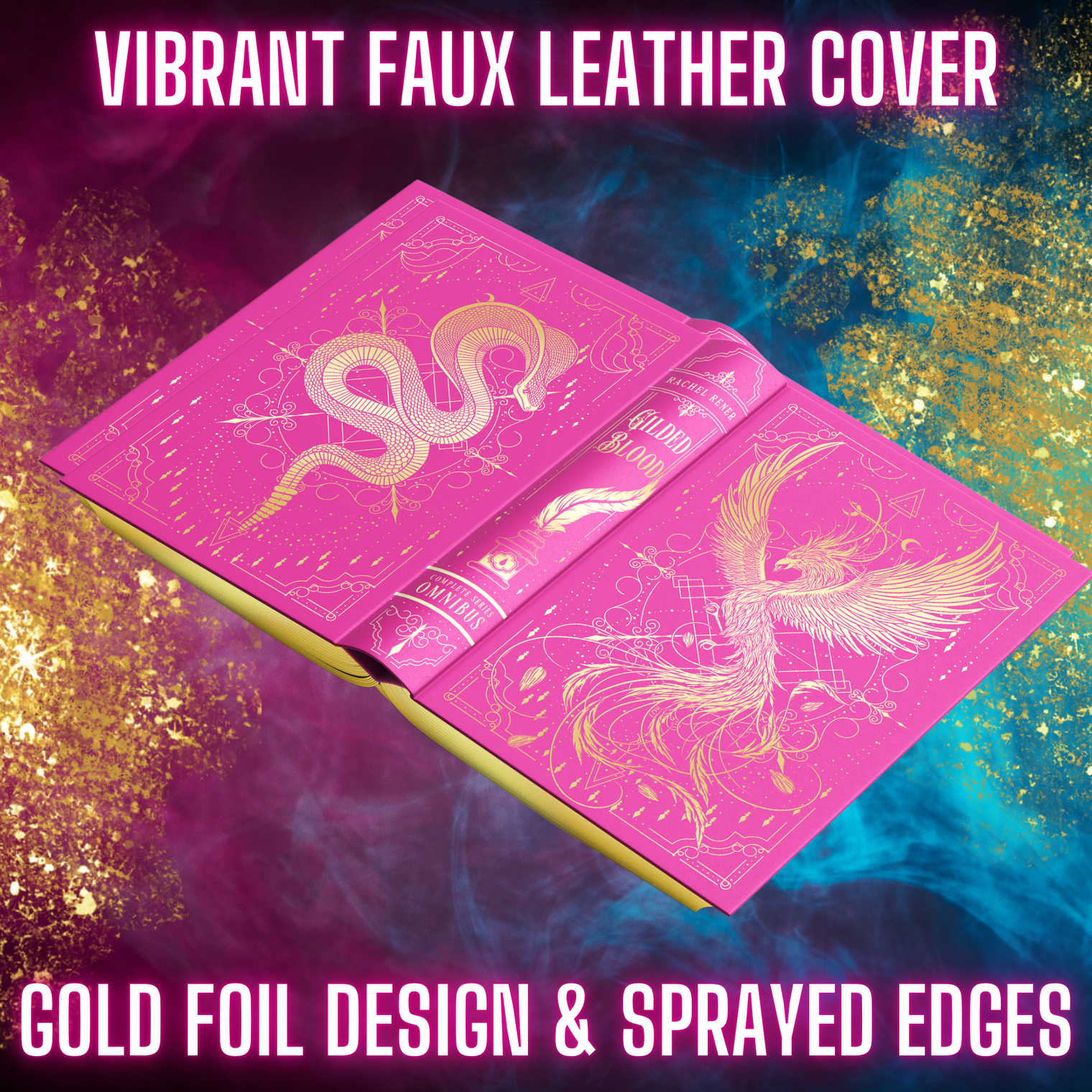 LAST CHANCE!! Gold Foiled Signed Gilded Blood Deluxe Edition Omnibus