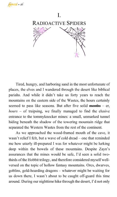 Signed copy of Synced (B&W and Deluxe Color available)