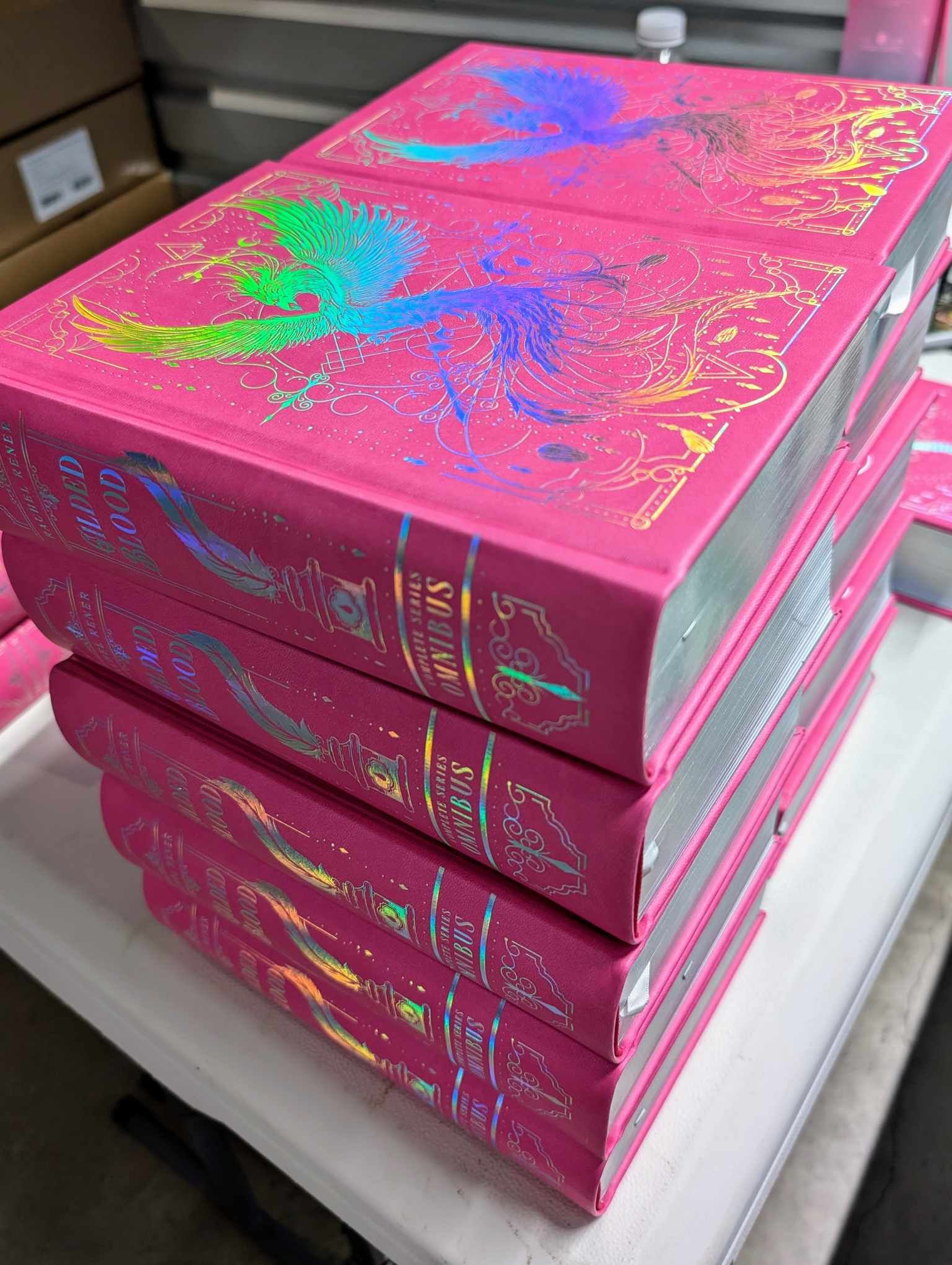 Signed Gilded Blood Deluxe Edition Omnibus