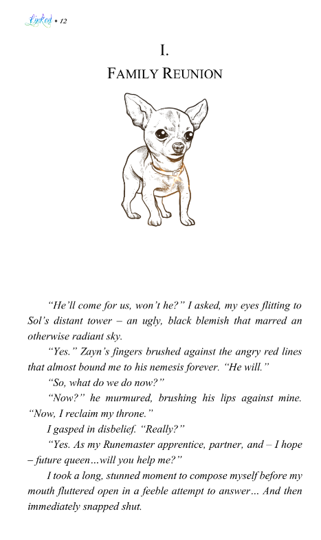 Signed Copy of Linked (B&W and Deluxe Color available)