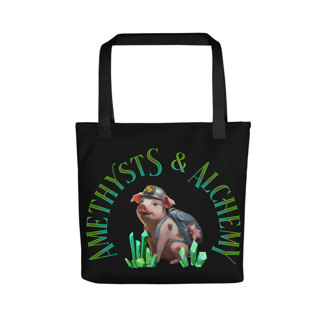 Amethysts & Alchemy Topie Tote Bag
