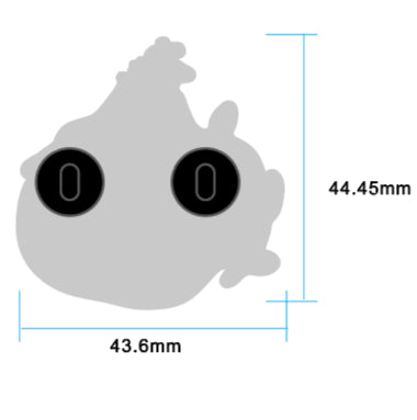 Inked/Biscuit Enamel Pin