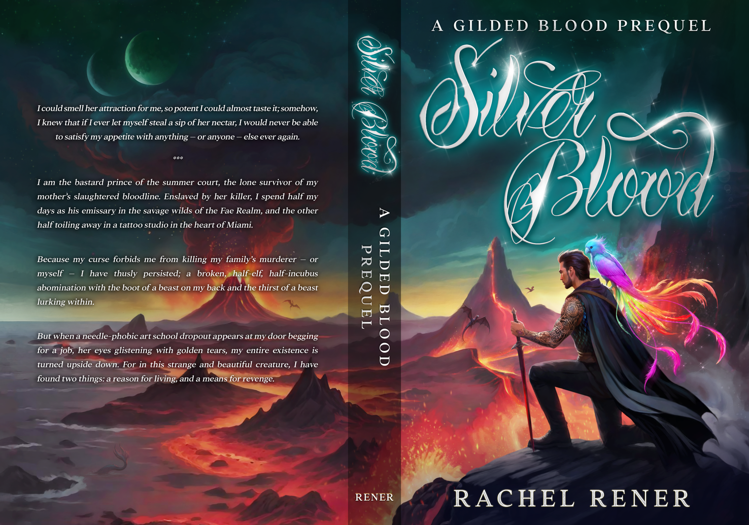 Signed Copy of Silver Blood (B&W and Deluxe Color available)