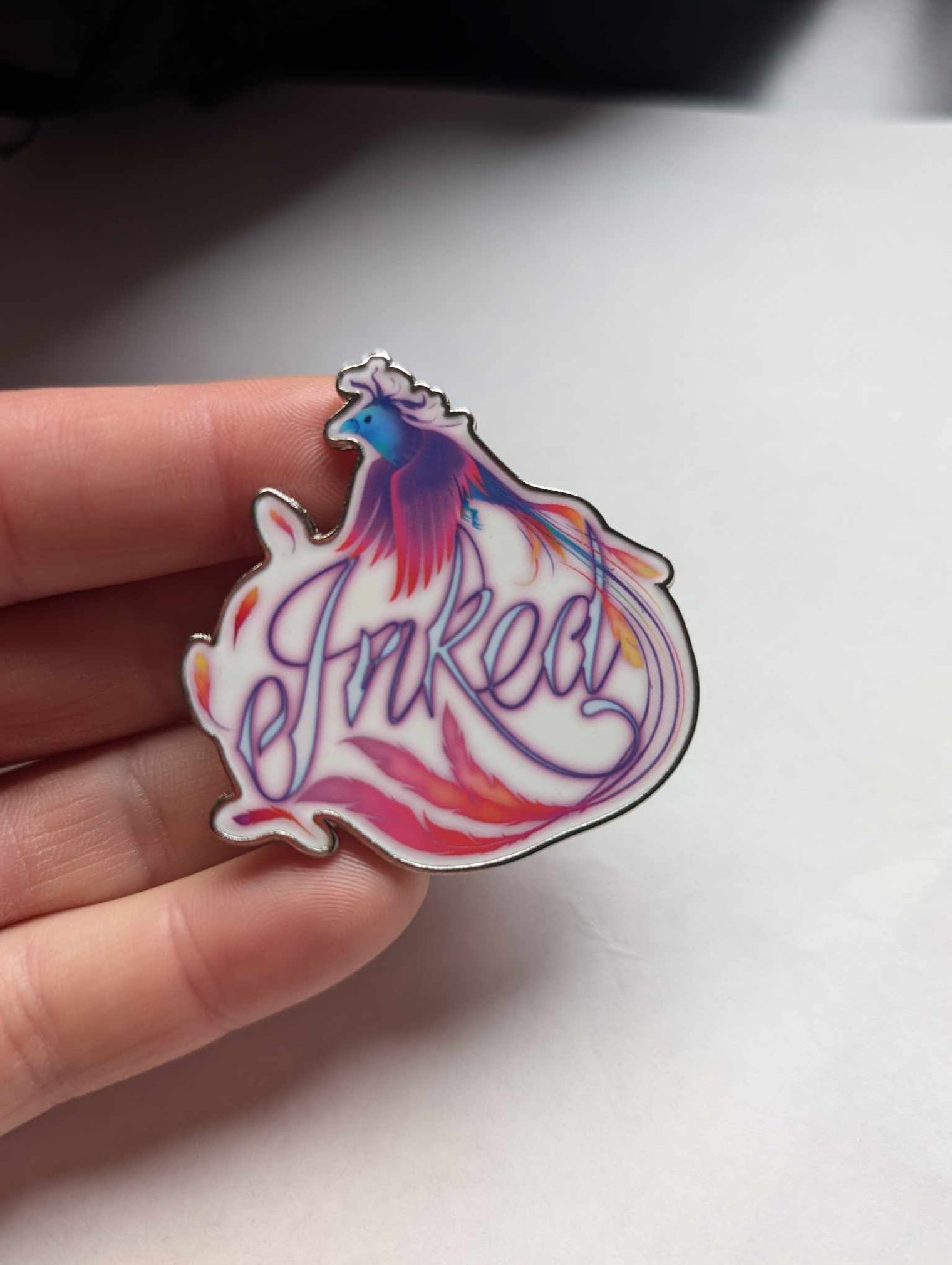 Inked/Biscuit Enamel Pin