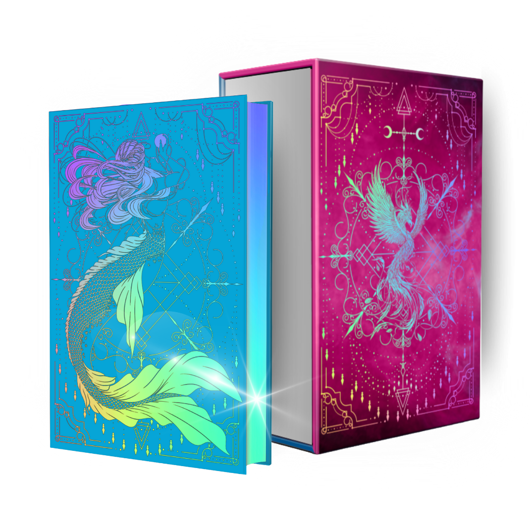 Silver + Gilded Blood Signed 2-Book Collector's Set