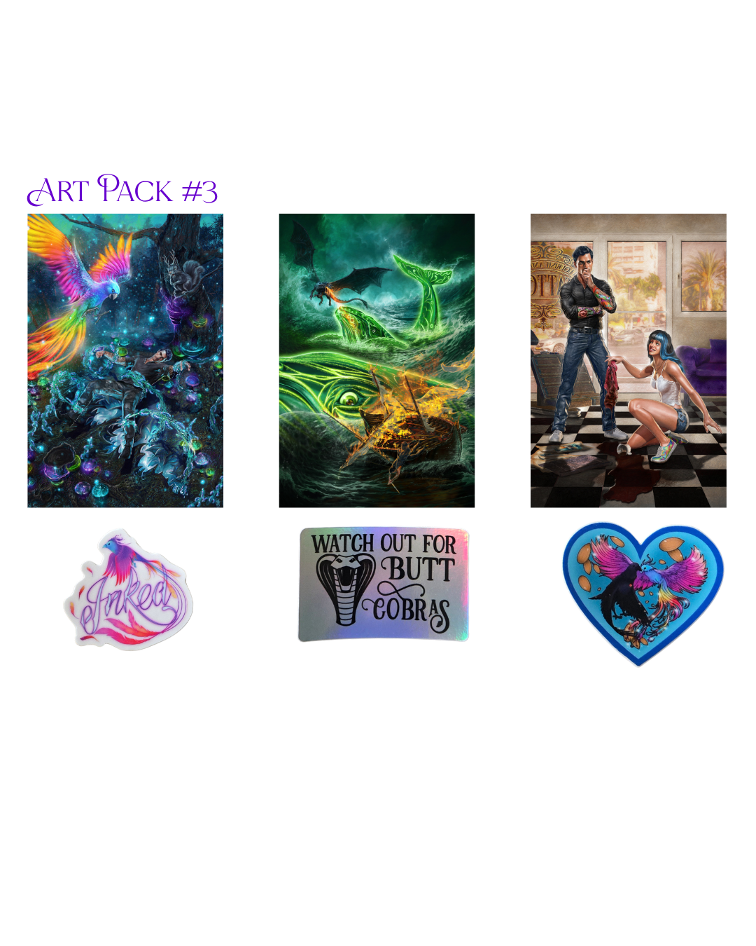 New! Gilded Blood art packs