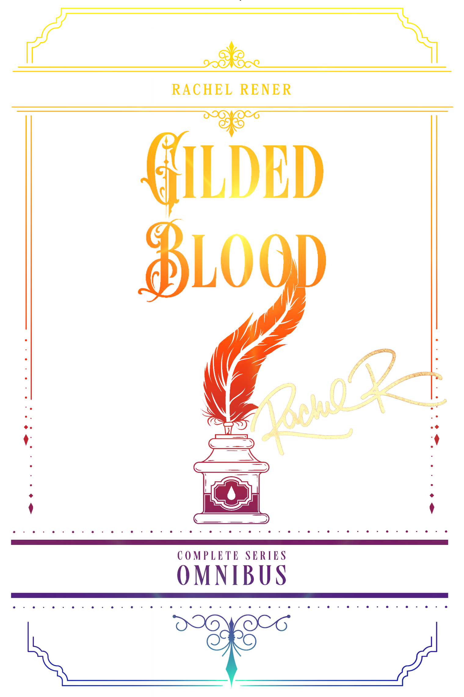 Signed Gilded Blood Special Edition Paperback Omnibus