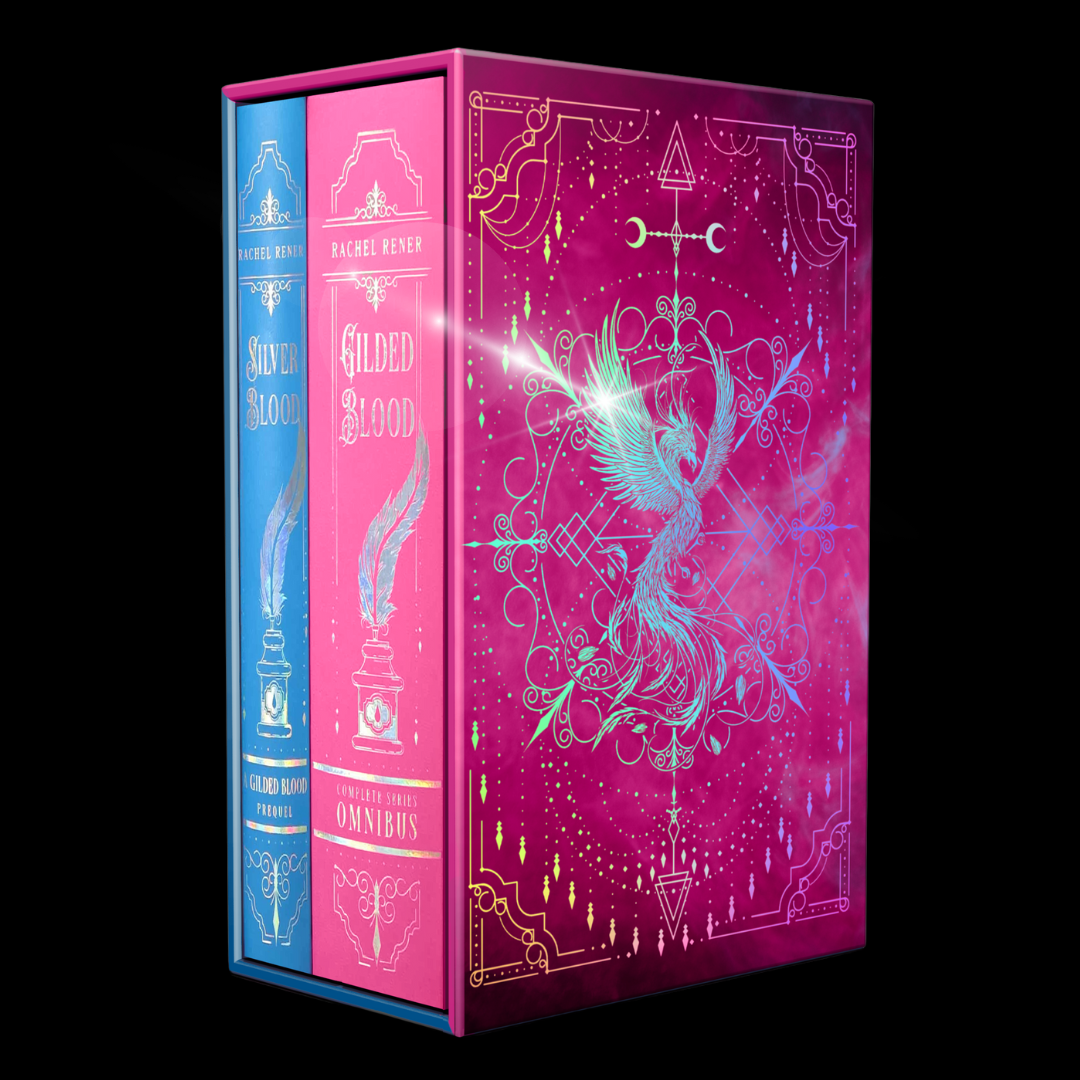 Silver + Gilded Blood Signed 2-Book Collector's Set