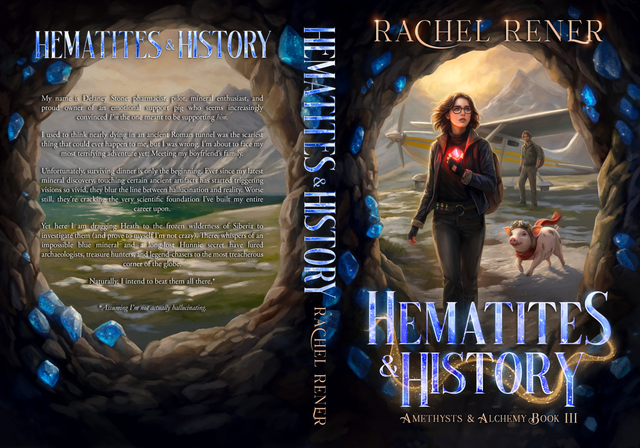 Preorder - Signed copy of Hematites & History (Amethysts & Alchemy book 3)