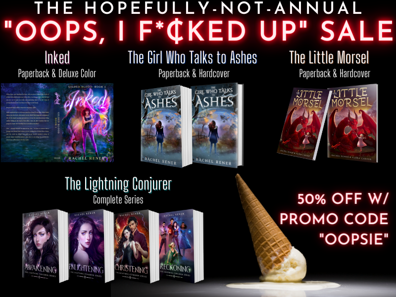 The Hopefully-Not-Annual "Oops, I F*₵ked up" Sale