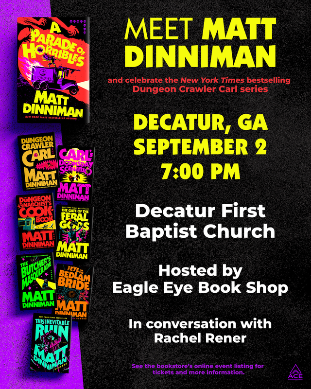 Matt Dinniman and I are going to church... and then straight to heII 🔥