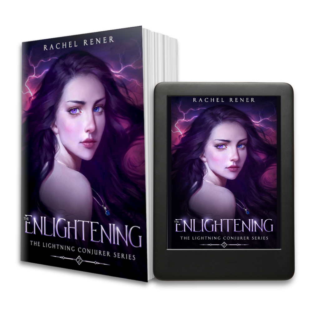Signed copy of The Enlightening (The Lightning Conjurer #2)