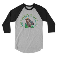 3/4 sleeve Topie raglan shirt