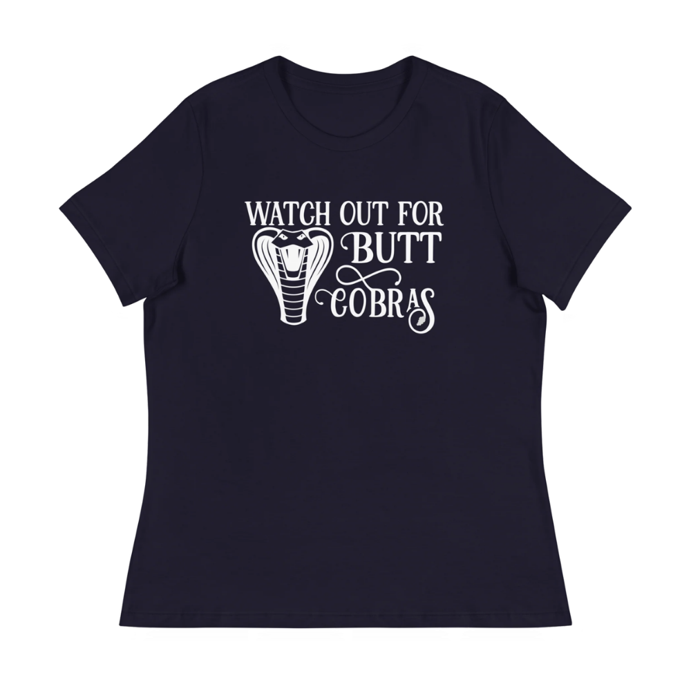 Butt Cobras Women's T-shirt (From the Gilded Blood series)