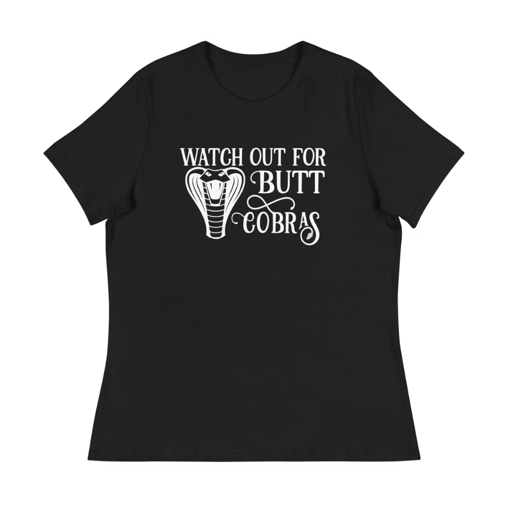 Butt Cobras Women's T-shirt (From the Gilded Blood series)