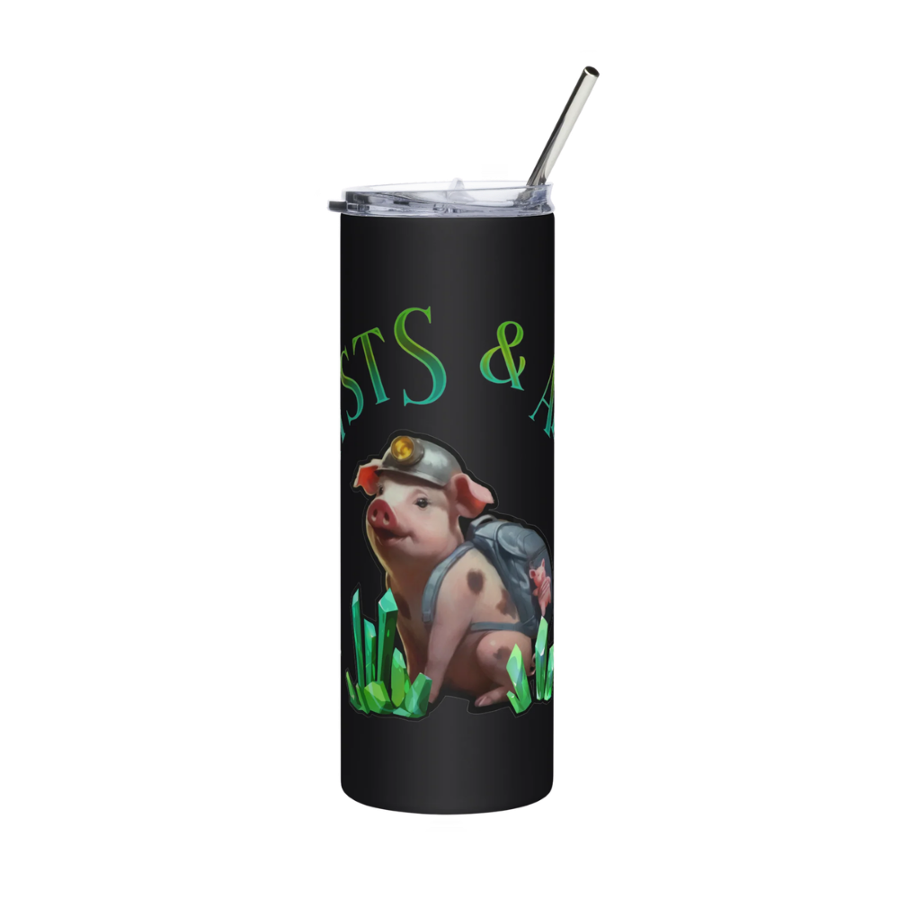 Amethyst & Alchemy Topie stainless steel tumbler