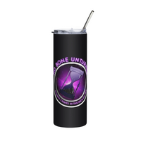 No Bone Unturned stainless steel tumbler
