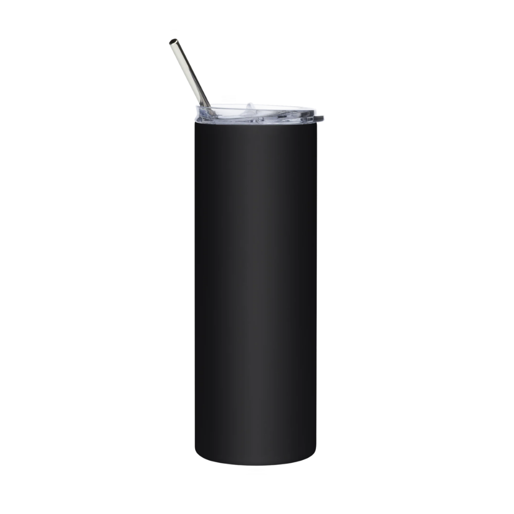 No Bone Unturned stainless steel tumbler