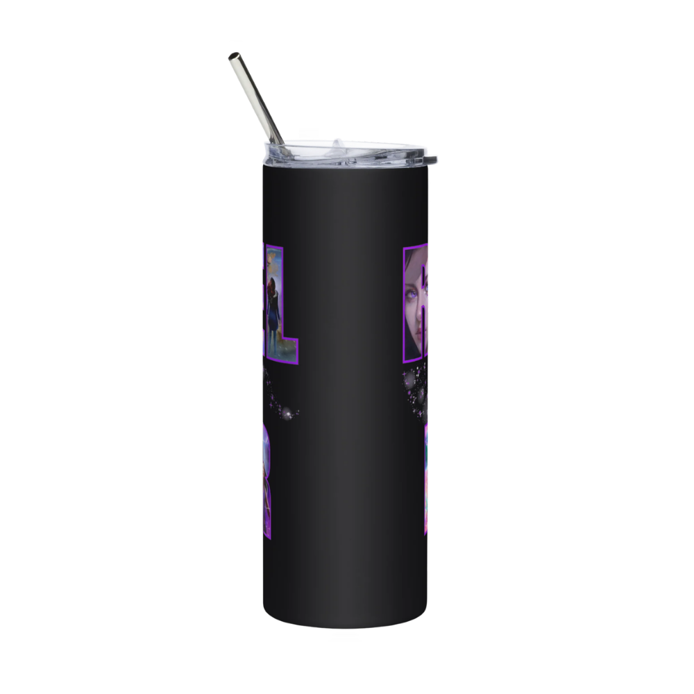 Rachel's Renergades stainless steel tumbler.