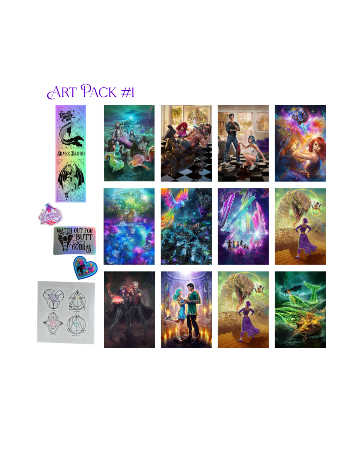 New! Gilded Blood art packs