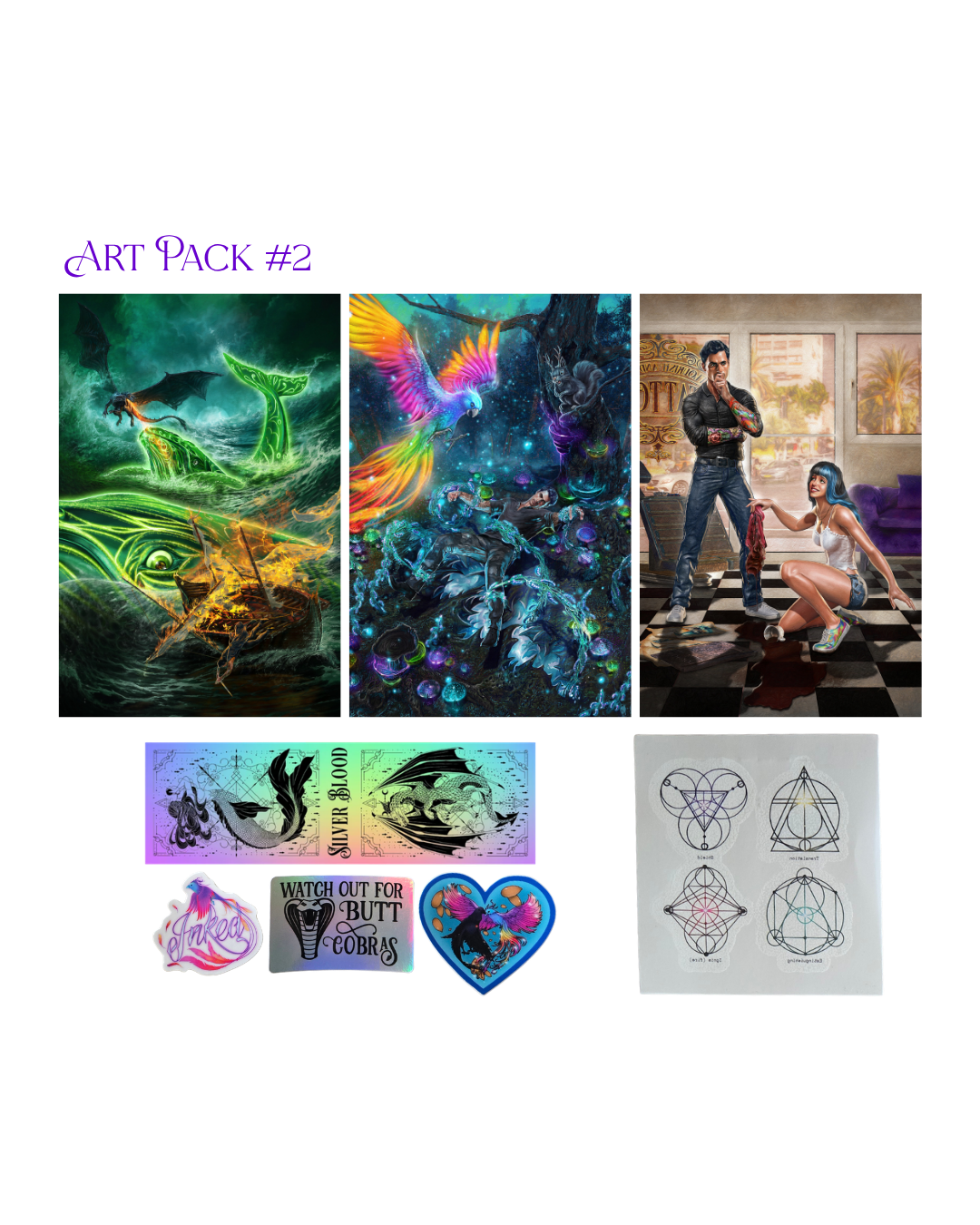 New! Gilded Blood art packs