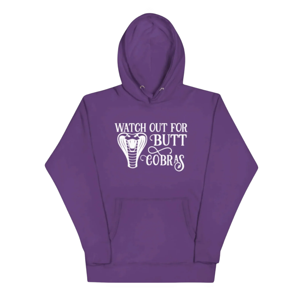 Butt Cobras Unisex Hoodie (From the Gilded Blood series)