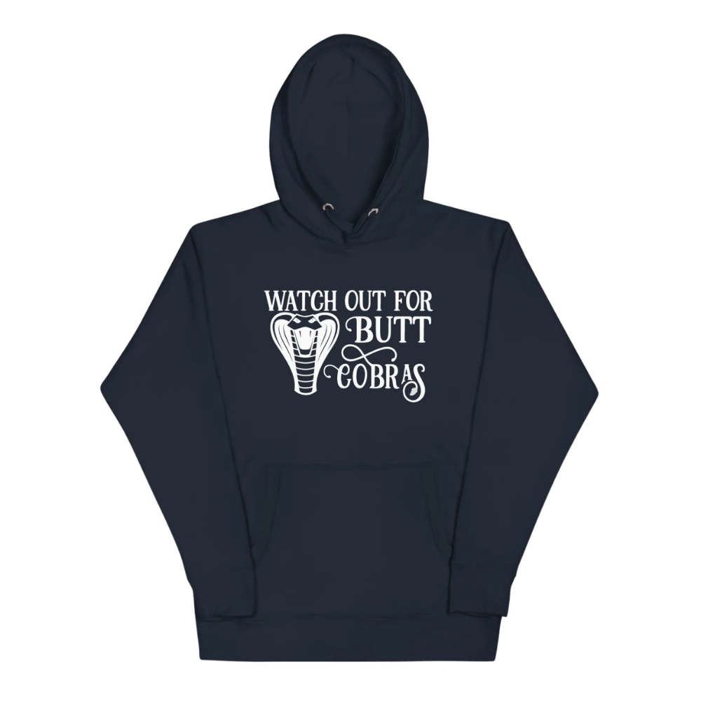 Butt Cobras Unisex Hoodie (From the Gilded Blood series)