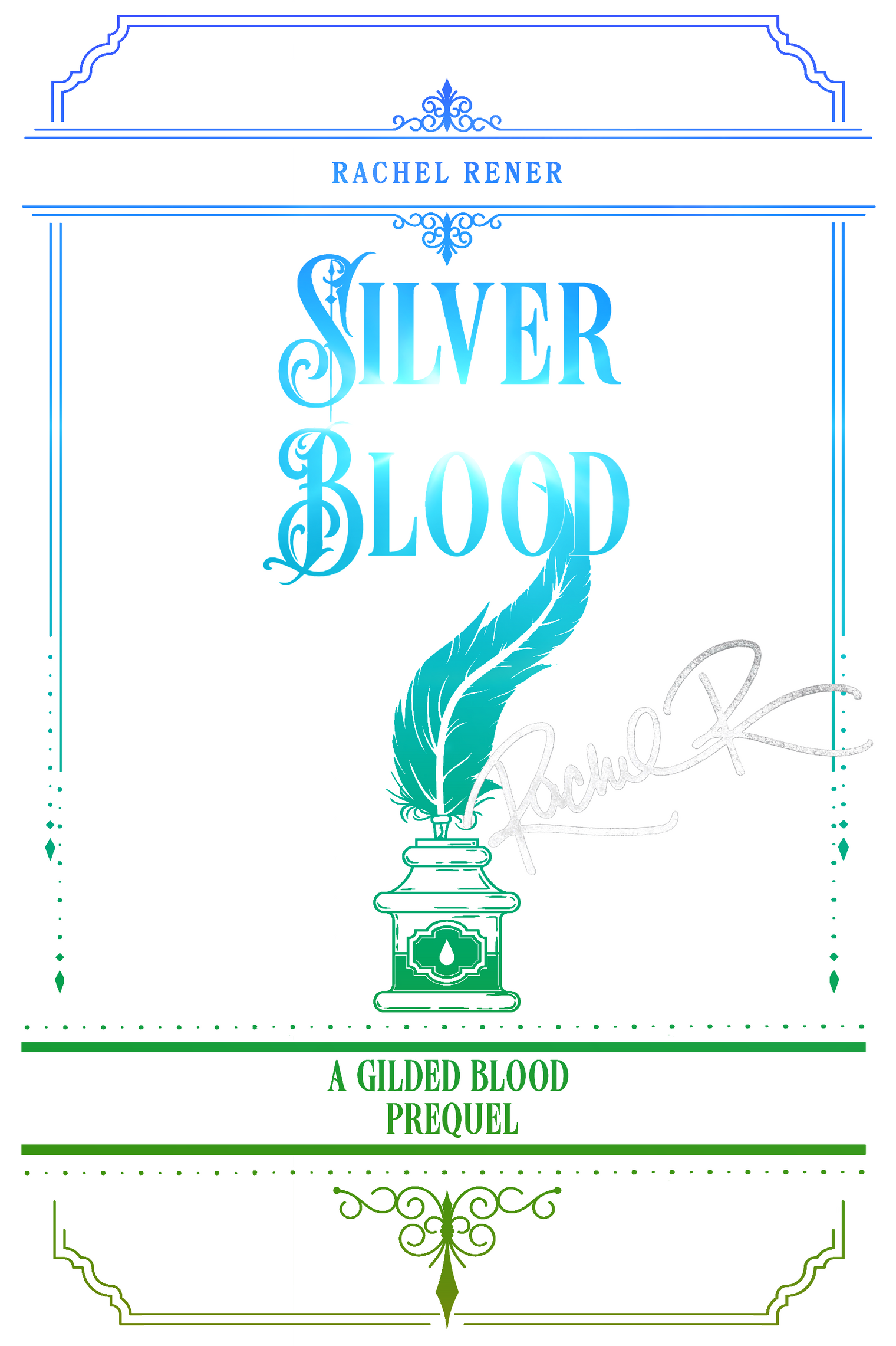 Silver + Gilded Blood Signed 2-Book Collector's Set