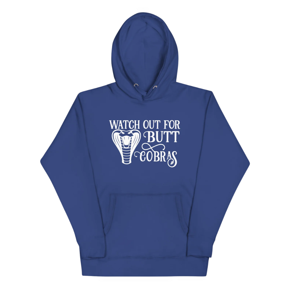 Butt Cobras Unisex Hoodie (From the Gilded Blood series)