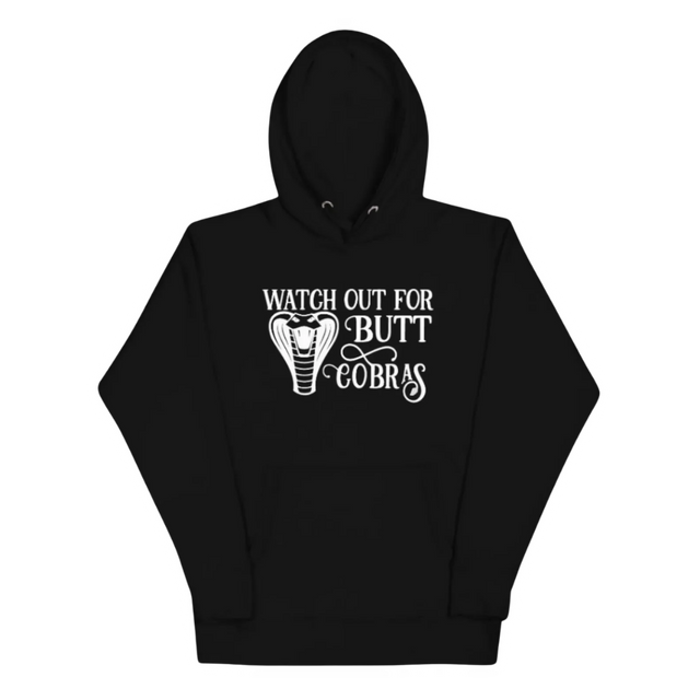 Butt Cobras Unisex Hoodie (From the Gilded Blood series)