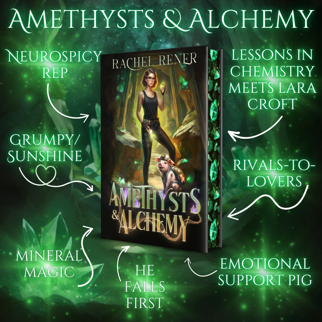 Signed copy of Amethysts & Alchemy