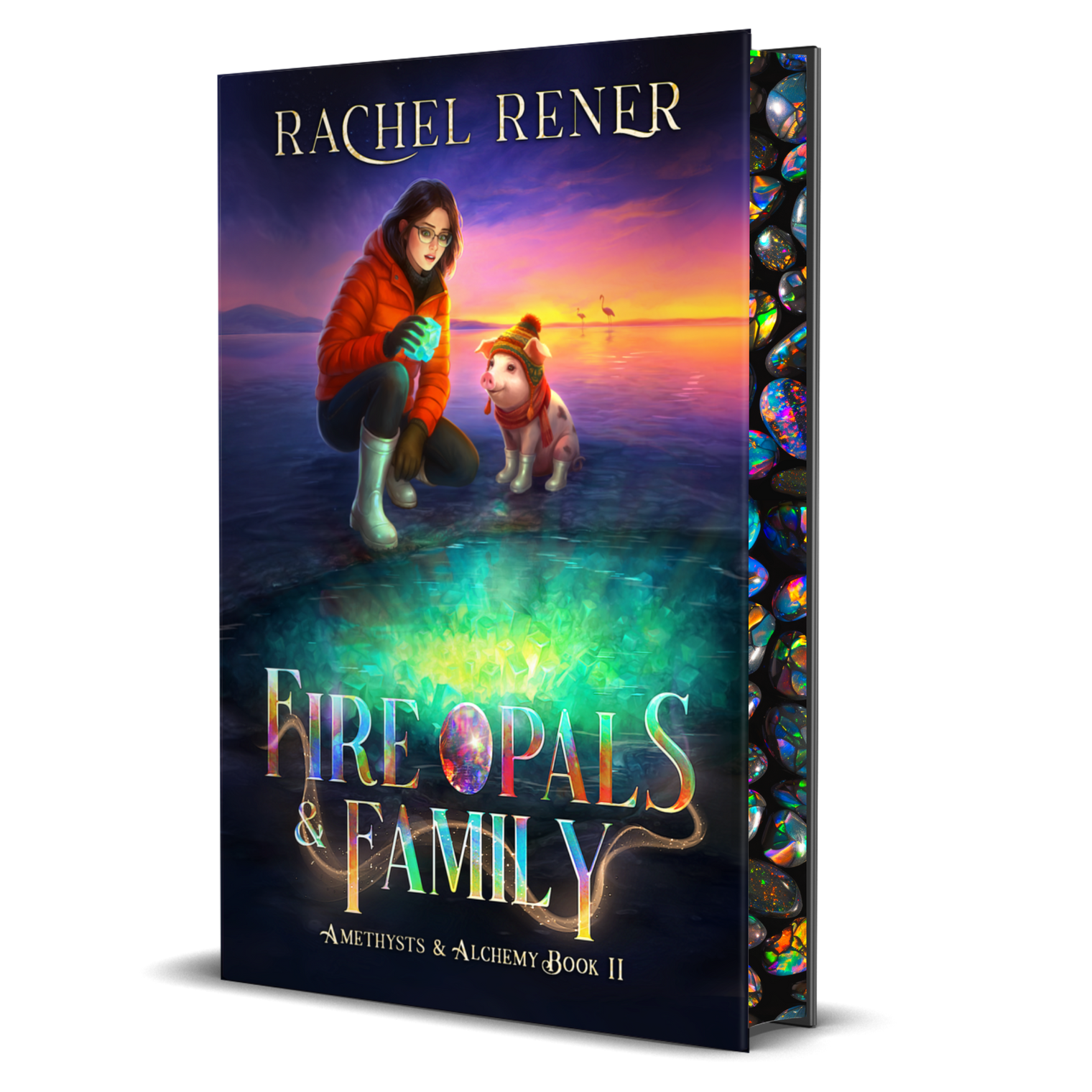 Signed copy of Fire Opals & Family (Amethysts & Alchemy #2)